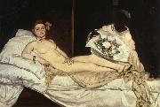 Edouard Manet Olympia Spain oil painting artist